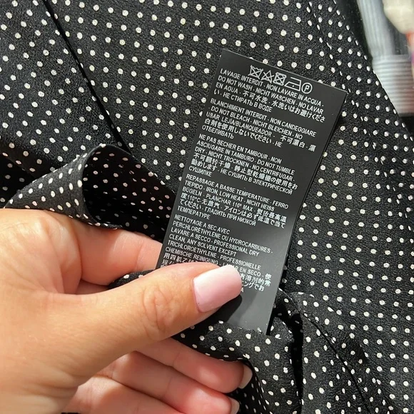 Saint Laurent Classic Shirt PolkaDot size 36